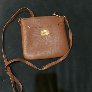 Brown Ralph Lauren crossbody